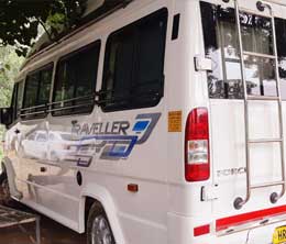 12 seater deluxe tempo traveller hire - agra fatehpur sikri