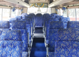 41 seater ac bus hire in delhi