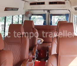 6 seater 1x1 with bed tempo traveller - delhi local sightseeing tour