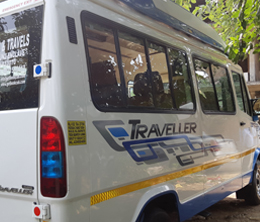6 seater 1x1 tempo traveller hire - delhi local sightseeing tour package