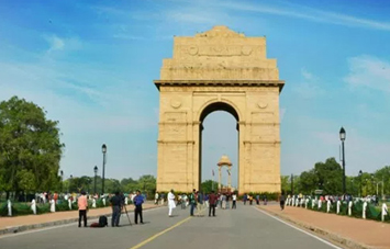 india gate delhi sightseeing tour image