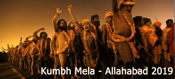 kumbh mela allahabad prayagraj tour package by deluxe mini coach bus hire