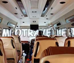 luxury pkn tempo traveller hire in delhi - agra fatehpur sikri tour package