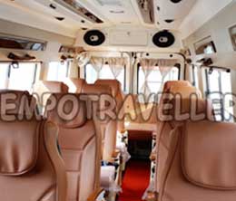 16 seater tempo traveller for agra fatehpur sikri tour