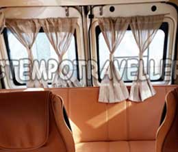 16+1 seater tempo traveller for golden triangle tour