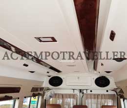 12 seater deluxe 1x1 tempo traveller - agra fatehpur sikri tour