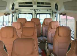 9 seater tempo traveller on rent in delhi