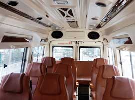 16 seater tempo traveller hire