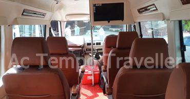 6 seater 1x1 maharaja tempo traveller on rent