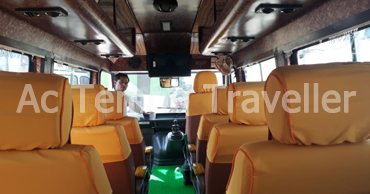 11 seater 1x1 maharaja tempo traveller on rent
