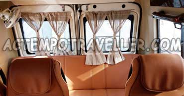 15 seater tempo traveller with sofa cum bed