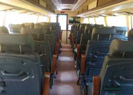 45 seater luxury coach on rent in delhi