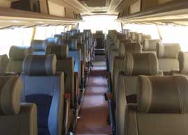 41 seater luxury coach hire in delhi