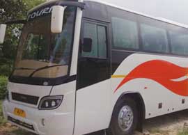 45 seater luxury coach hire in delhi