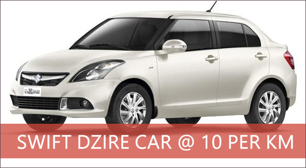 swift dzire taxi hire in delhi