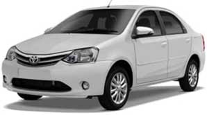 toyota etios car hire in delhi