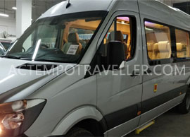 11 seater mercedes benz sprinter imported mini van hire in delhi