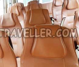 15 seater luxury tempo traveller - agra fatehpur sikri tour package